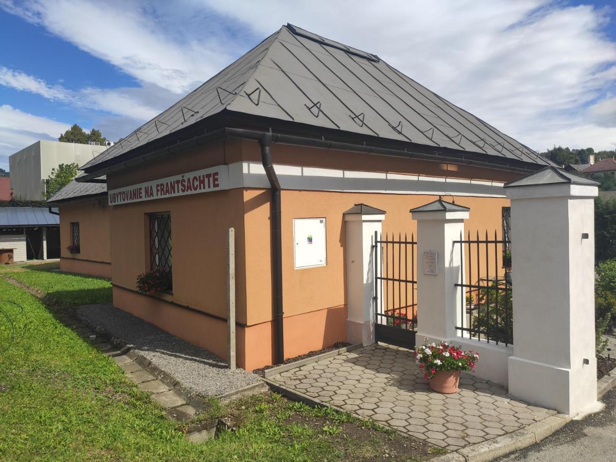 Ubytovanie na Frantšachte Banská Štiavnica Buitenkant foto